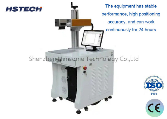 Un bon prix. Machine de marquage laser à écran tactile à unité laser UV 3W avec galvanomètre numérique à grande vitesse en ligne