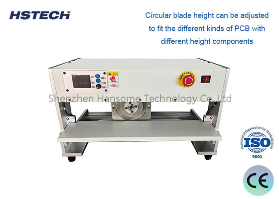 Un bon prix. Machine à découper les équipements de dépannage de PCB à lame V-Cut durable avec fonction d'induction en ligne