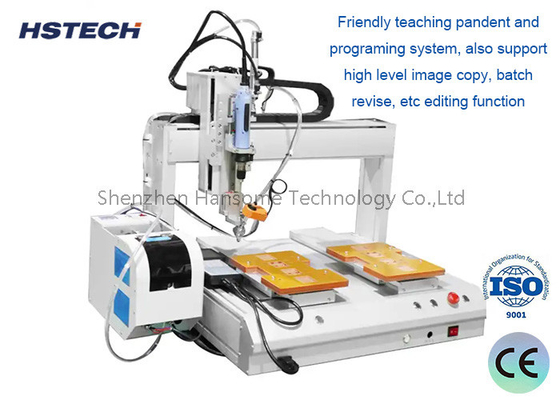 Un bon prix. Machine de verrouillage à vis personnalisable à 4 axes. w/ alimentateur, M1-M6, 500*300*300*100 mm en ligne