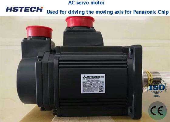 Un bon prix. Servo-moteur à courant alternatif Panasonic utilisé pour entraîner l'axe de déplacement pour la machine de montage de puces Panasonic en ligne
