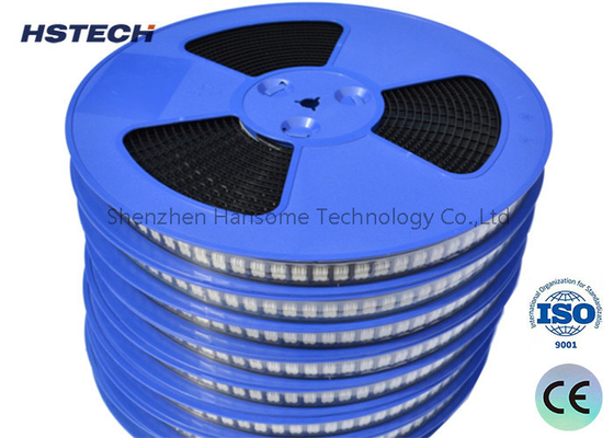 Un bon prix. Rouleaux en plastique antistatique bleu de 13 pouces pour compteur de composants SMD et matériau durable en ligne