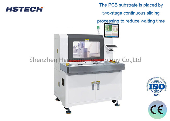 Un bon prix. Machine de routage de PCB avec collecteur de poussière et système de coupe intégré en ligne