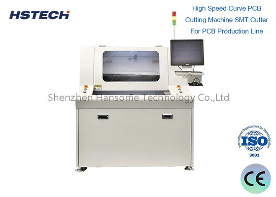 Un bon prix. Machine de routeur PCB avec lentille d'agrandissement CCD à pixels élevés et correction automatique de l'alignement en ligne