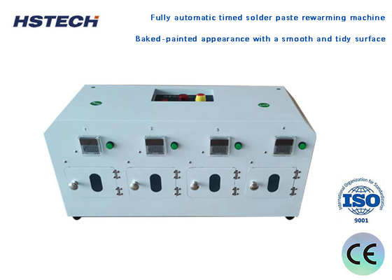 Un bon prix. 4 réservoirs composants électriques importés entièrement automatique machine de réchauffement de la pâte de soudure pour la température en ligne