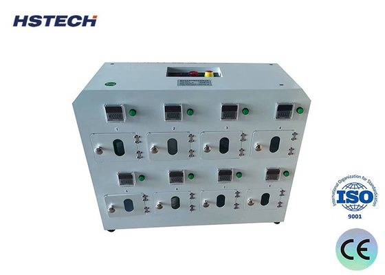 Un bon prix. 8 réservoirs Machine de réchauffement de pâte de soudure intelligente avec plusieurs fentes pour la récupération de température en ligne