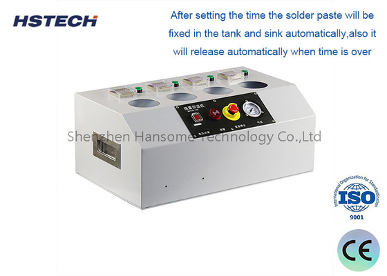 Un bon prix. 4 réservoirs affichage à LED régulateur du temps Machine automatique de décongélation de pâte de soudure avec fonction FIFO en ligne