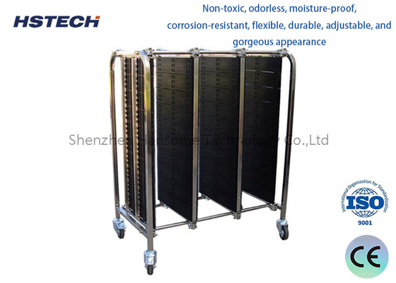 Un bon prix. Équipement de traitement des PCB de grande capacité Voiture de roulement avec structure en acier inoxydable en ligne