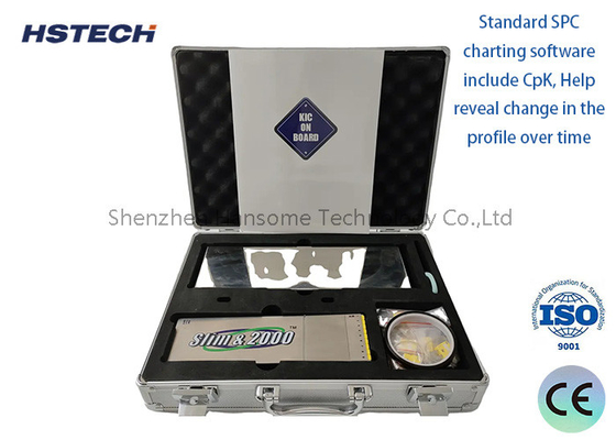 Un bon prix. Connecteurs TC de type K standard tout neuf Profileur thermique KIC 2000 avec batterie alcaline 9V en ligne