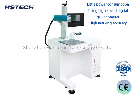 Un bon prix. Unité laser UV de 3W Machine de marquage laser UV Equipement de manutention de PCB avec signal SMEMA en ligne