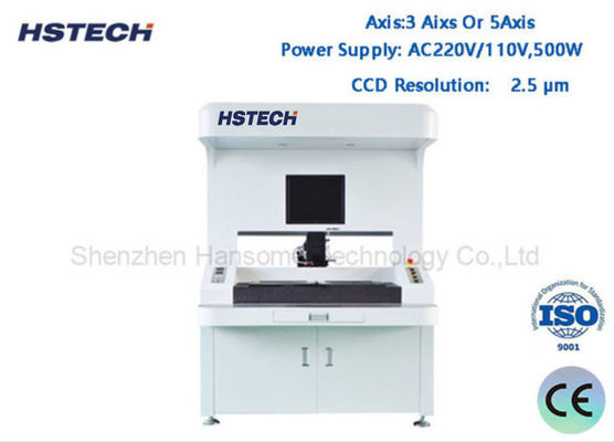 Un bon prix. Machine de distribution de colle visuelle de positionnement CCD à 3 axes avec système de table double et précision ± 0,02 mm pour l'assemblage de PCB SMT en ligne