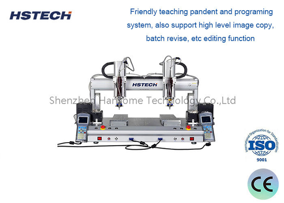 Un bon prix. Machine de verrouillage à vis à aspiration à 6 axes de haute précision avec moteur Shinano en ligne