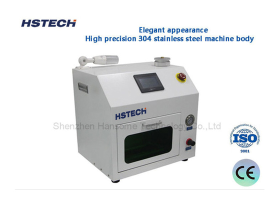 Un bon prix. Équipement de nettoyage SMT HS-800 Nettoyeur de buse avec plateau pour buse de haute précision en ligne