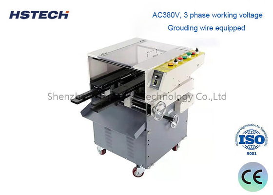 Un bon prix. Machine de découpe de plomb de PCB à lame de 8/10 pouces Largeur maximale de 250 mm Pour les pièces de la machine SMT Vitesse réglable en ligne