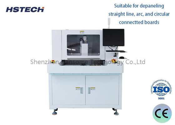 Un bon prix. Une nouvelle machine de routage de PCB de haute précision développée avec une double plate-forme pour le dépannage en ligne