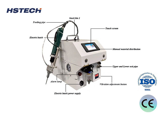 Un bon prix. Compacte et polyvalente machine de fixation à vis à main avec alimentateur automatique pour un positionnement flexible en ligne