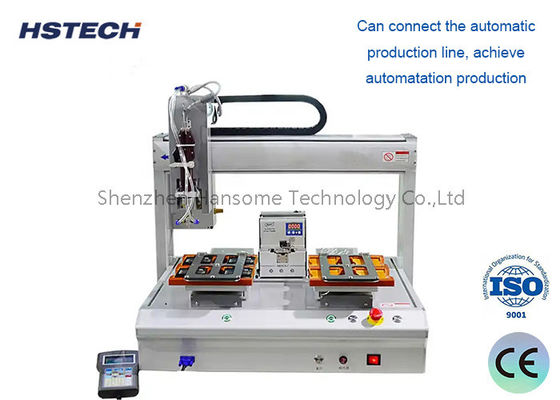 Robot de soudure automatique de haute précision avec double table de soudure et moteur pas à pas