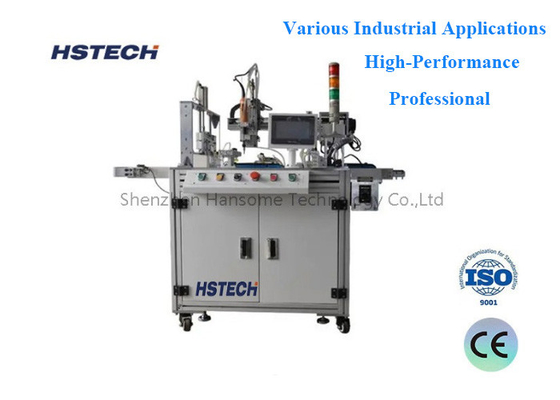 Un bon prix. Machine automatique de fixation à vis avec vision CCD pour les produits électroniques PCB / batteries en ligne