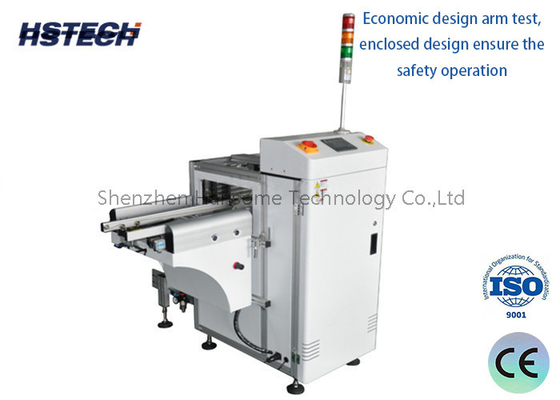Un bon prix. Équipement de déchargement de PCB compact Max 530*460mm Signal SMEMA à 90 degrés en ligne