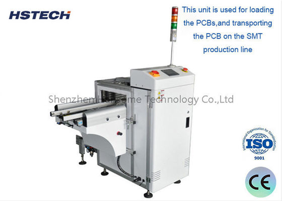 Un bon prix. Machine de chargement de PCB à écran tactile de courte longueur SMEMA Communication pour type 90 degrés en ligne