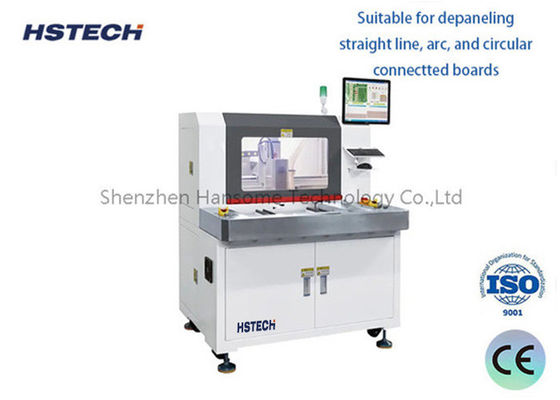 Un bon prix. Machine de routeur de PCB à double plateforme hors ligne pour dépannage de l'ensemble du PCBA en ligne