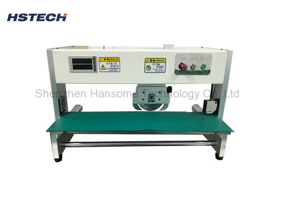 Un bon prix. Machine de découpe de carte de PCB de 400 mm de longueur Lamelle circulaire mouvante à faible contrainte de force en ligne