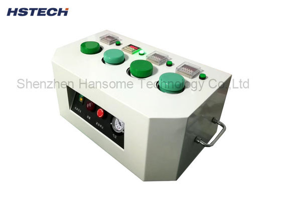 Un bon prix. Apporte d'air La machine à pâte de soudure de couleur blanche 4 Réservoir de travail AC 110V/AC220V 50/60Hz en ligne