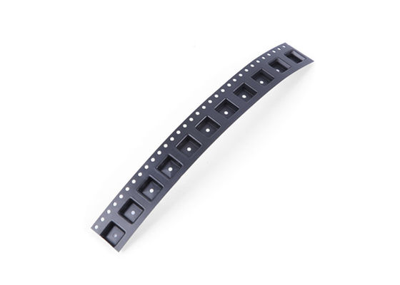 Un bon prix. Des rubans de support en relief SMT de couleur noire, des bobines en plastique à puce LED SMD personnalisées en ligne