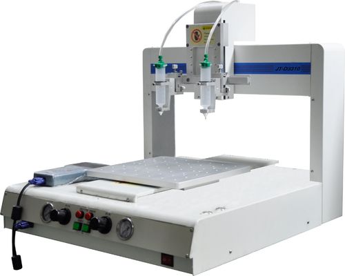 Un bon prix. 350W machine de distribution de colle époxy écran LCD 4 axes en ligne