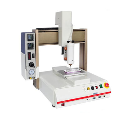 Un bon prix. Machine de distribution de colle AB avec une vitesse de 300 mm/s, une précision de répétition de ±0,02 mm et un rapport de mélange de colle de 1:1 à 10:1 en ligne