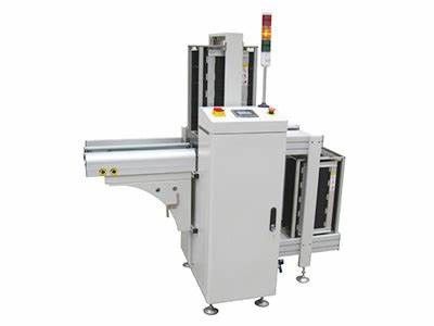 Un bon prix. Acier inoxydable 3 Magaiznes chargeur de PCB opération avant 250 mm en ligne